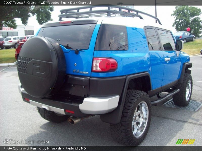 Voodoo Blue / Dark Charcoal 2007 Toyota FJ Cruiser 4WD