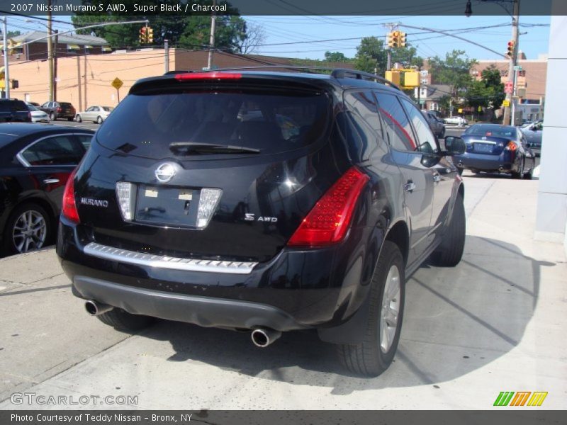 Super Black / Charcoal 2007 Nissan Murano S AWD