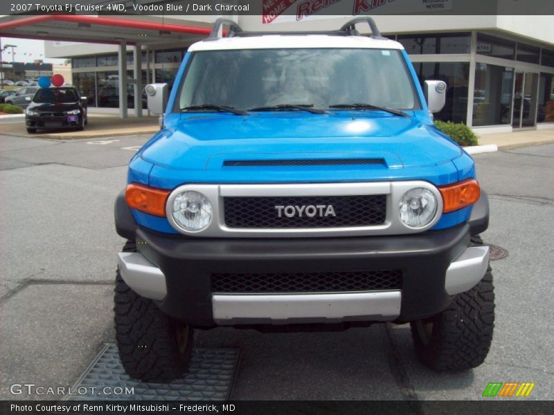 Voodoo Blue / Dark Charcoal 2007 Toyota FJ Cruiser 4WD