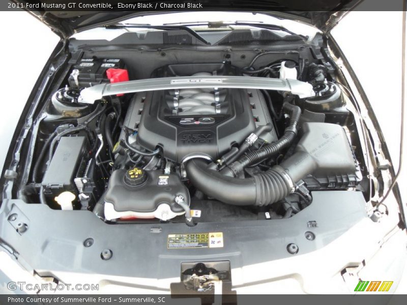  2011 Mustang GT Convertible Engine - 5.0 Liter DOHC 32-Valve TiVCT V8