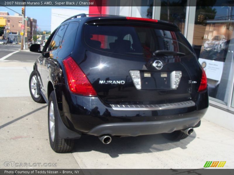 Super Black / Charcoal 2007 Nissan Murano S AWD