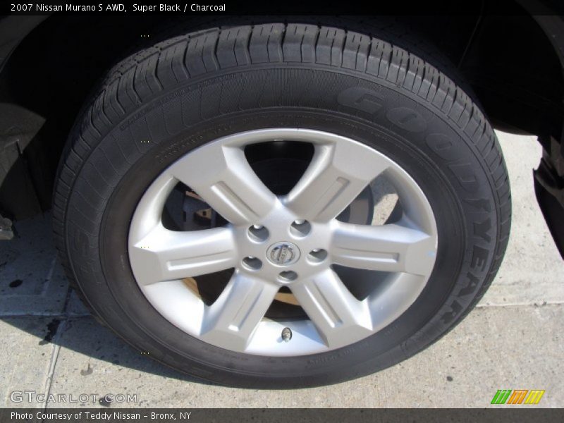 Super Black / Charcoal 2007 Nissan Murano S AWD