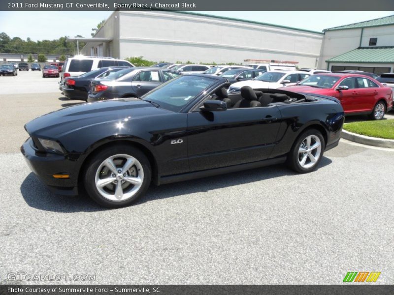  2011 Mustang GT Convertible Ebony Black