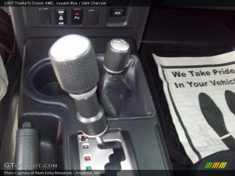 Voodoo Blue / Dark Charcoal 2007 Toyota FJ Cruiser 4WD