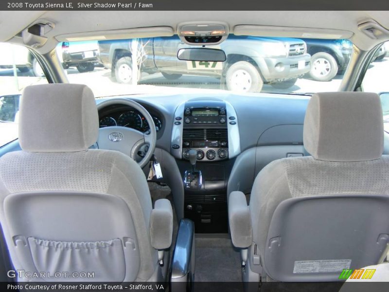 Silver Shadow Pearl / Fawn 2008 Toyota Sienna LE