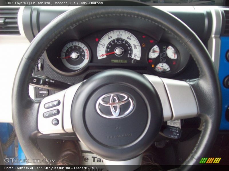 Voodoo Blue / Dark Charcoal 2007 Toyota FJ Cruiser 4WD