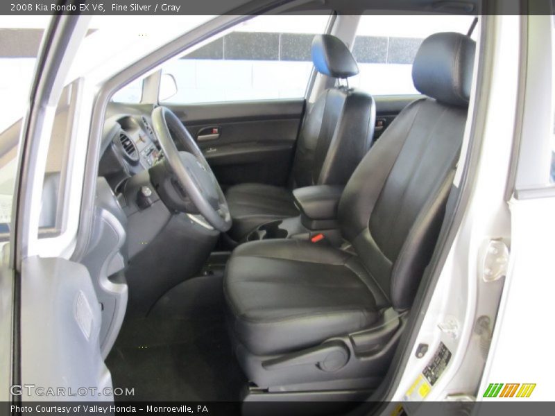 Fine Silver / Gray 2008 Kia Rondo EX V6