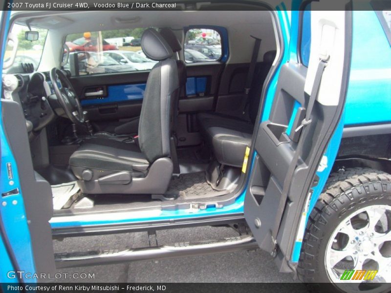  2007 FJ Cruiser 4WD Dark Charcoal Interior