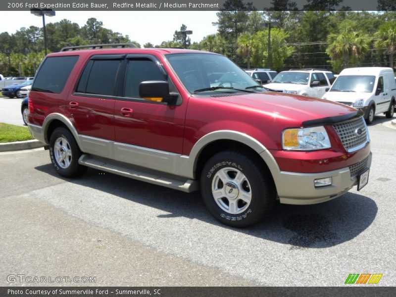 Redfire Metallic / Medium Parchment 2006 Ford Expedition Eddie Bauer