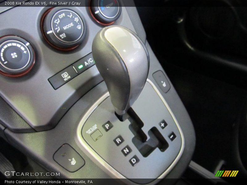 Fine Silver / Gray 2008 Kia Rondo EX V6