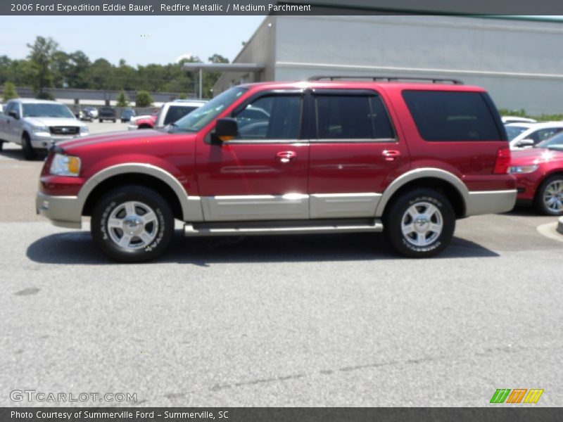 Redfire Metallic / Medium Parchment 2006 Ford Expedition Eddie Bauer