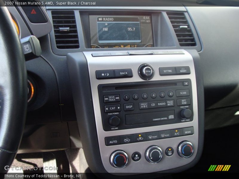 Super Black / Charcoal 2007 Nissan Murano S AWD