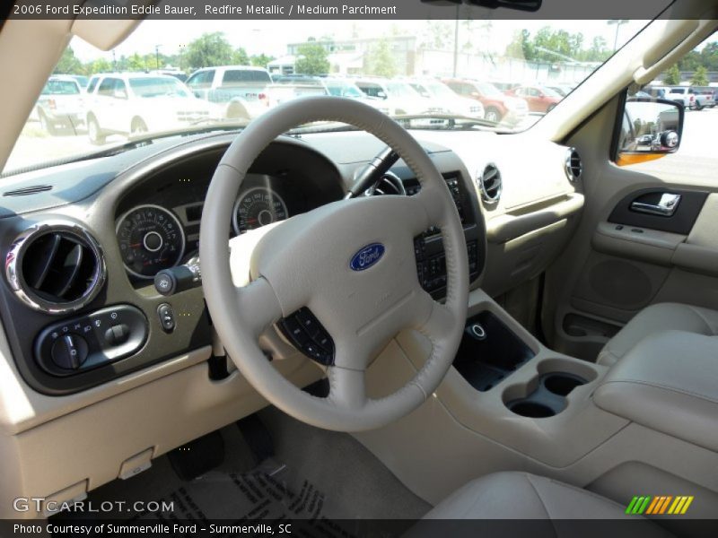Redfire Metallic / Medium Parchment 2006 Ford Expedition Eddie Bauer