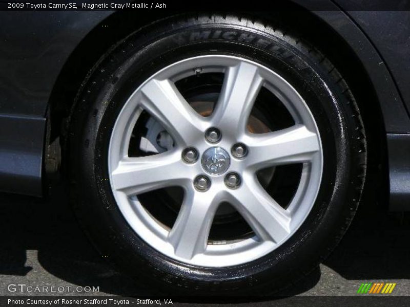 Magnetic Gray Metallic / Ash 2009 Toyota Camry SE