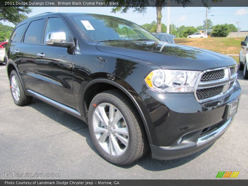 Front 3/4 View of 2011 Durango Crew
