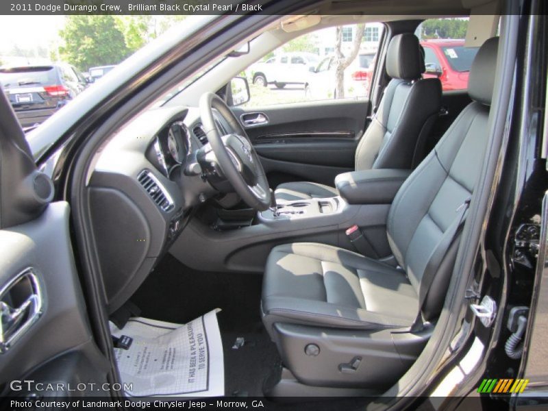  2011 Durango Crew Black Interior