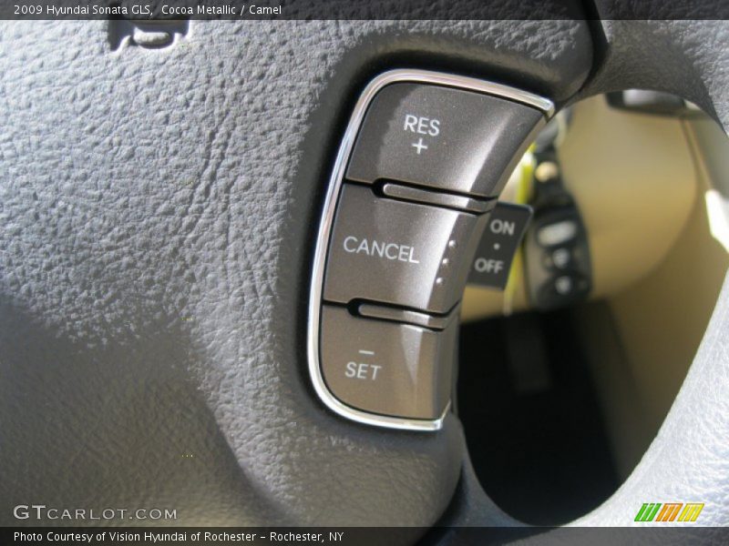 Cocoa Metallic / Camel 2009 Hyundai Sonata GLS