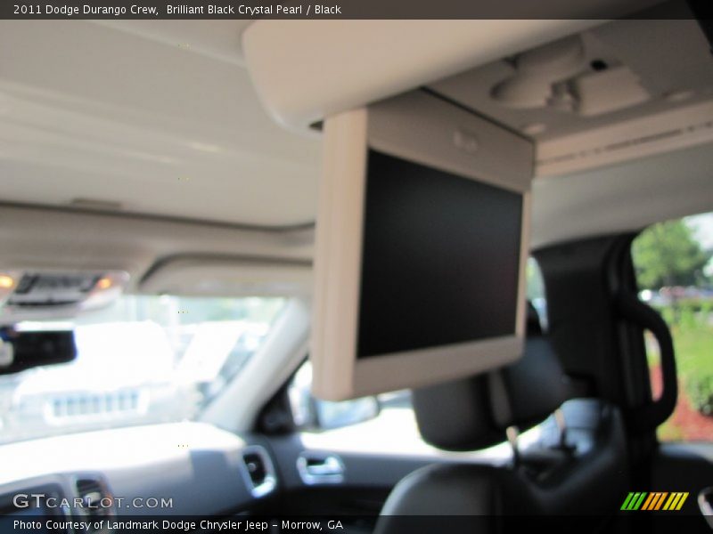 Brilliant Black Crystal Pearl / Black 2011 Dodge Durango Crew