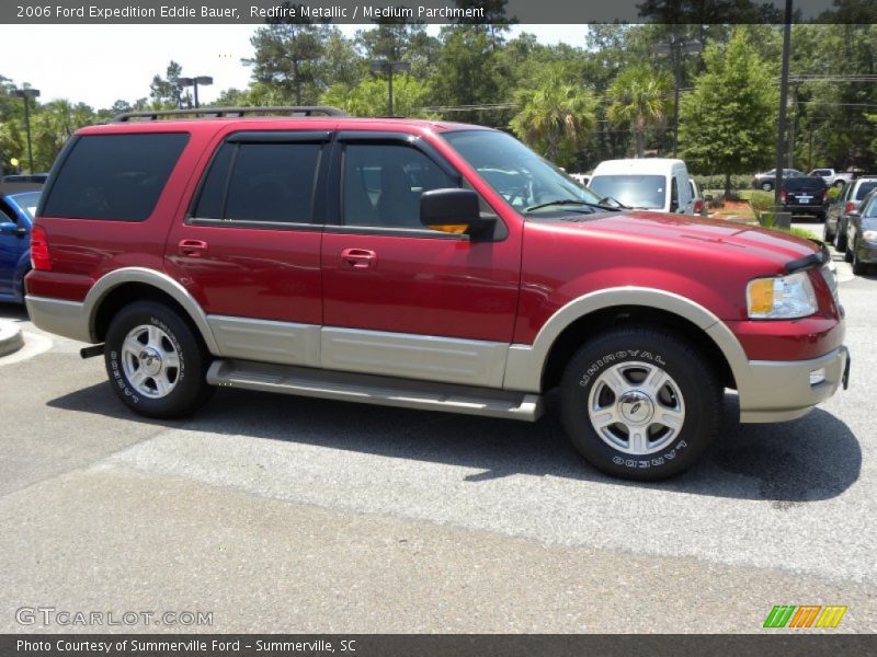 Redfire Metallic / Medium Parchment 2006 Ford Expedition Eddie Bauer