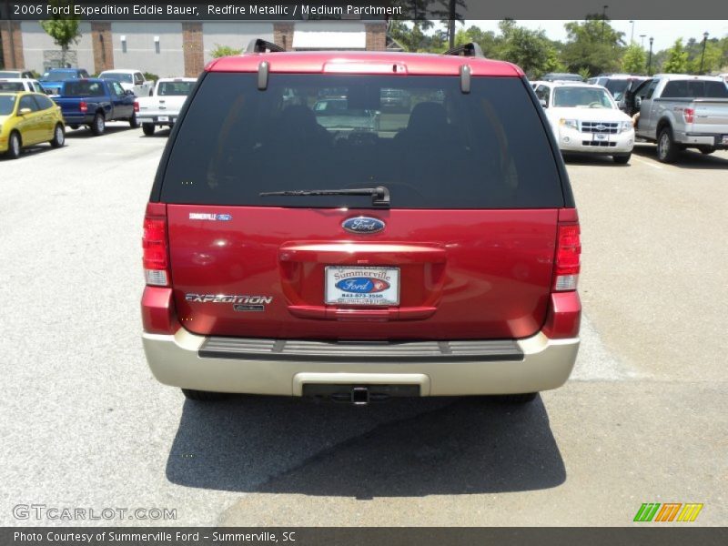 Redfire Metallic / Medium Parchment 2006 Ford Expedition Eddie Bauer