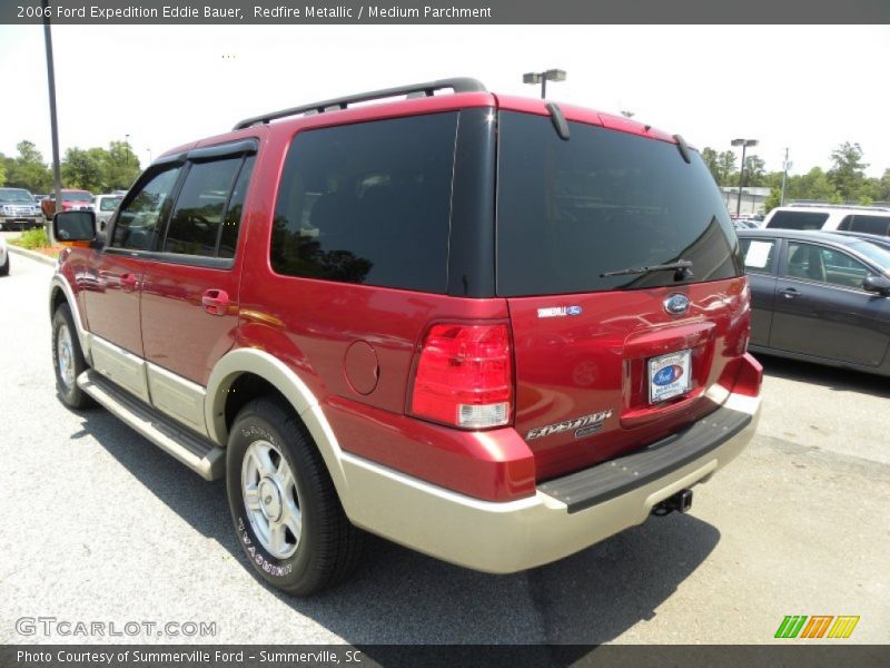 Redfire Metallic / Medium Parchment 2006 Ford Expedition Eddie Bauer