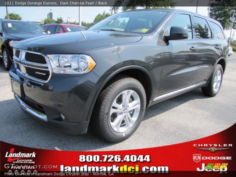Dark Charcoal Pearl / Black 2011 Dodge Durango Express