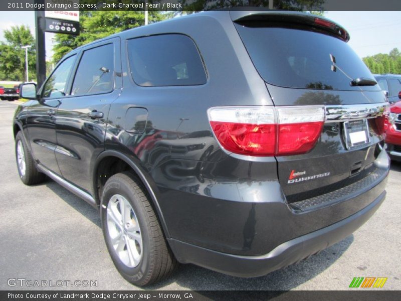 Dark Charcoal Pearl / Black 2011 Dodge Durango Express