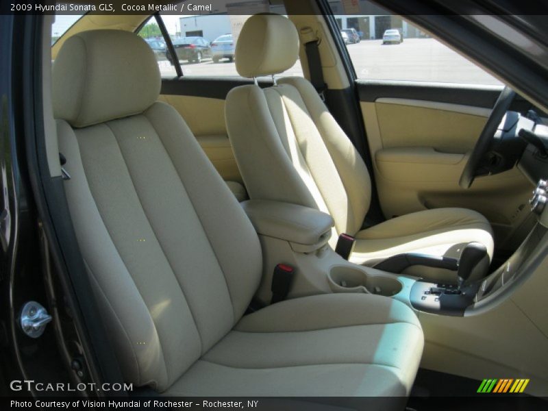 Cocoa Metallic / Camel 2009 Hyundai Sonata GLS