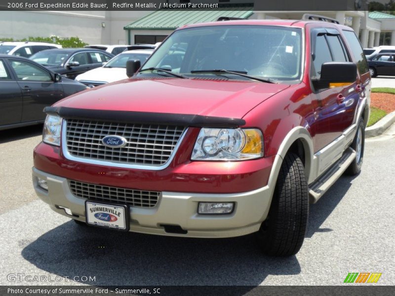 Redfire Metallic / Medium Parchment 2006 Ford Expedition Eddie Bauer