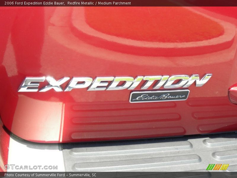 Redfire Metallic / Medium Parchment 2006 Ford Expedition Eddie Bauer