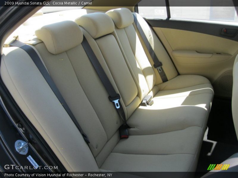 Cocoa Metallic / Camel 2009 Hyundai Sonata GLS