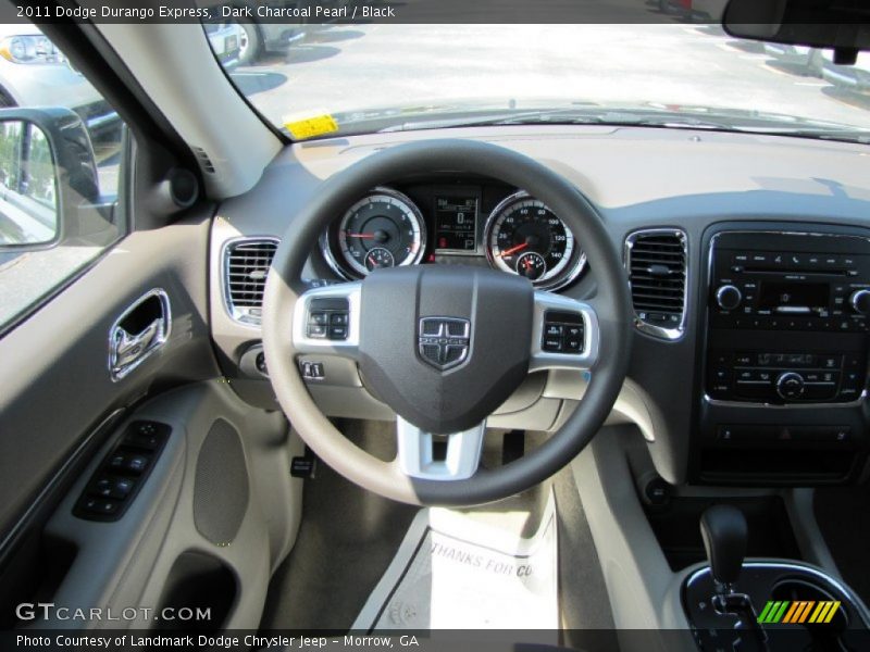 Dark Charcoal Pearl / Black 2011 Dodge Durango Express