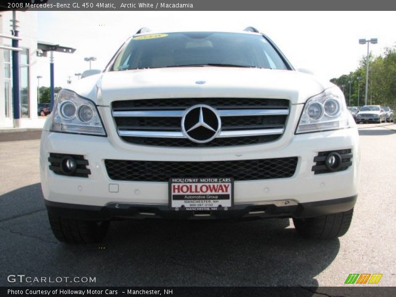 Arctic White / Macadamia 2008 Mercedes-Benz GL 450 4Matic