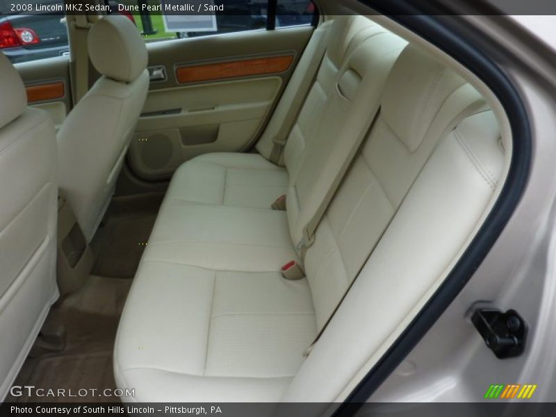 Dune Pearl Metallic / Sand 2008 Lincoln MKZ Sedan