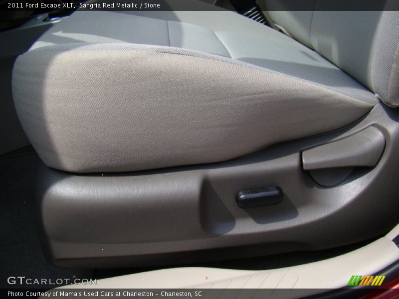 Sangria Red Metallic / Stone 2011 Ford Escape XLT