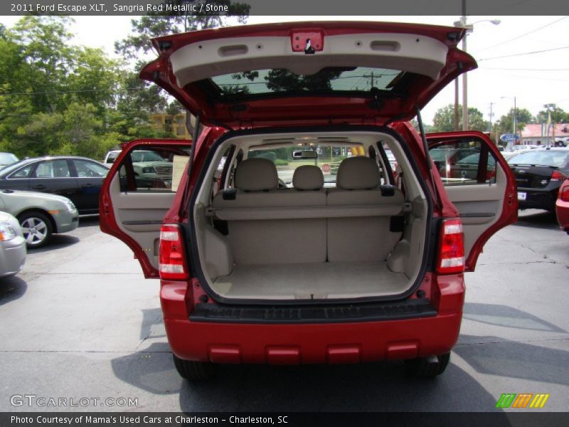 Sangria Red Metallic / Stone 2011 Ford Escape XLT
