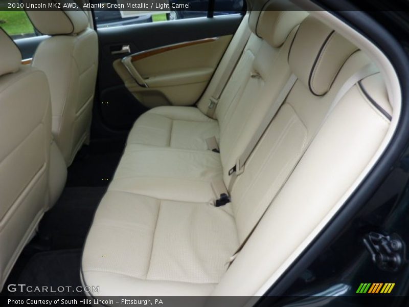 Atlantis Green Metallic / Light Camel 2010 Lincoln MKZ AWD