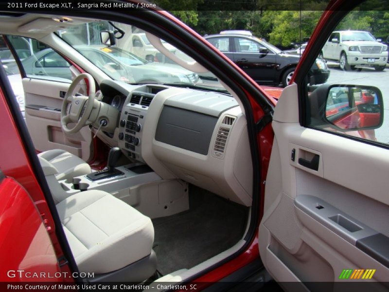 Sangria Red Metallic / Stone 2011 Ford Escape XLT