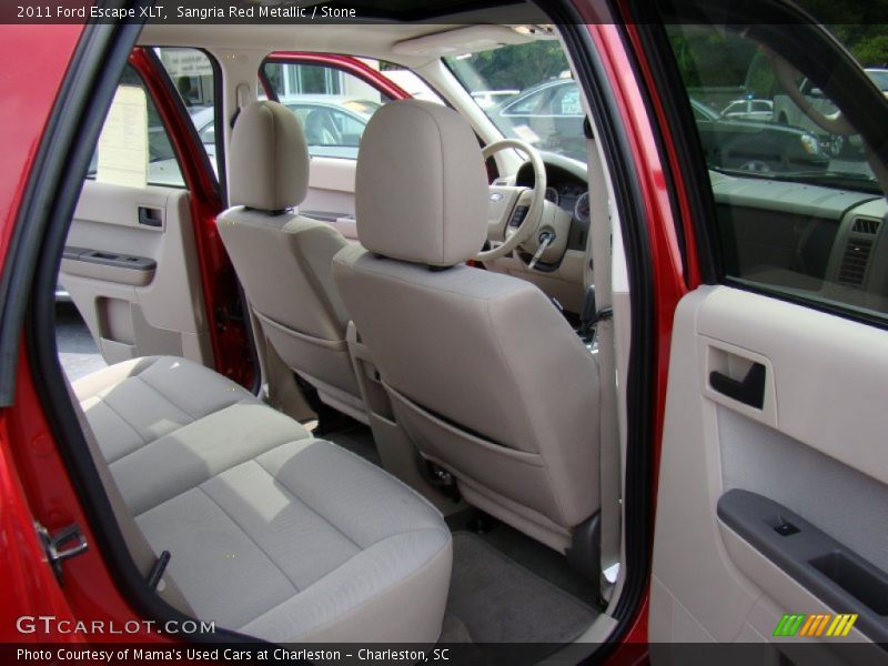Sangria Red Metallic / Stone 2011 Ford Escape XLT