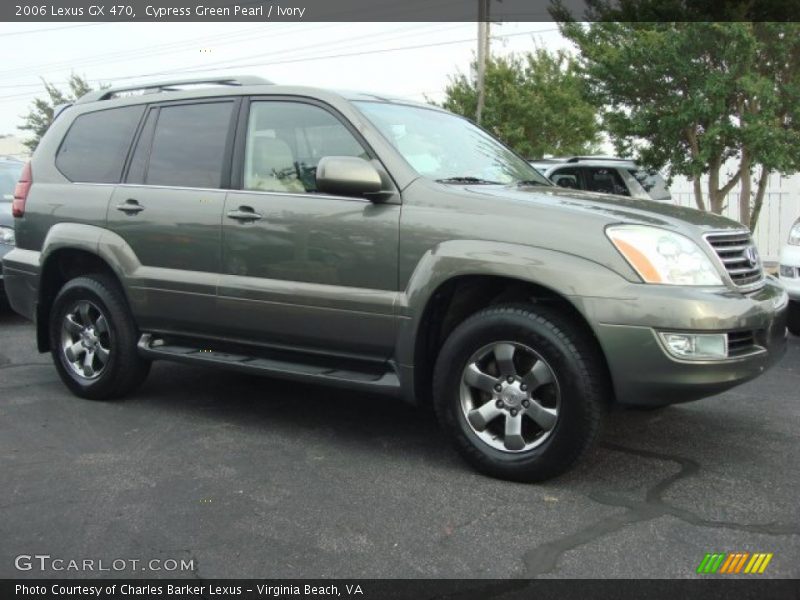 Cypress Green Pearl / Ivory 2006 Lexus GX 470