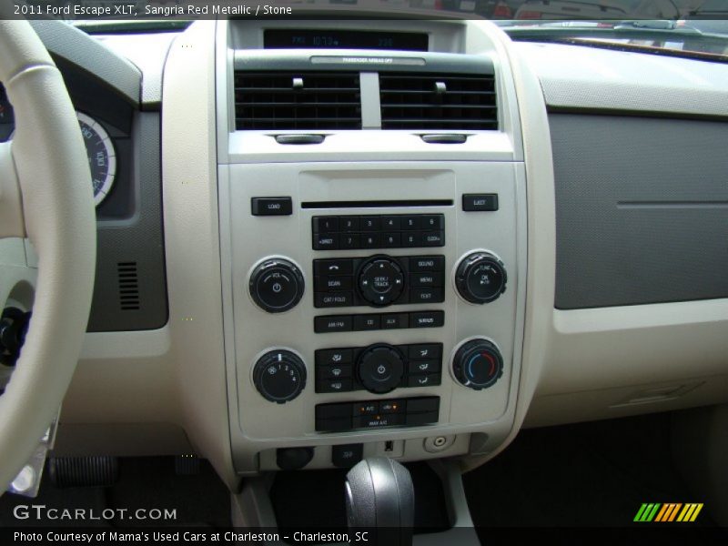 Sangria Red Metallic / Stone 2011 Ford Escape XLT