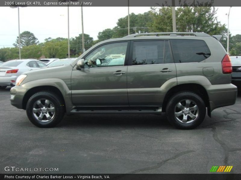 Cypress Green Pearl / Ivory 2006 Lexus GX 470