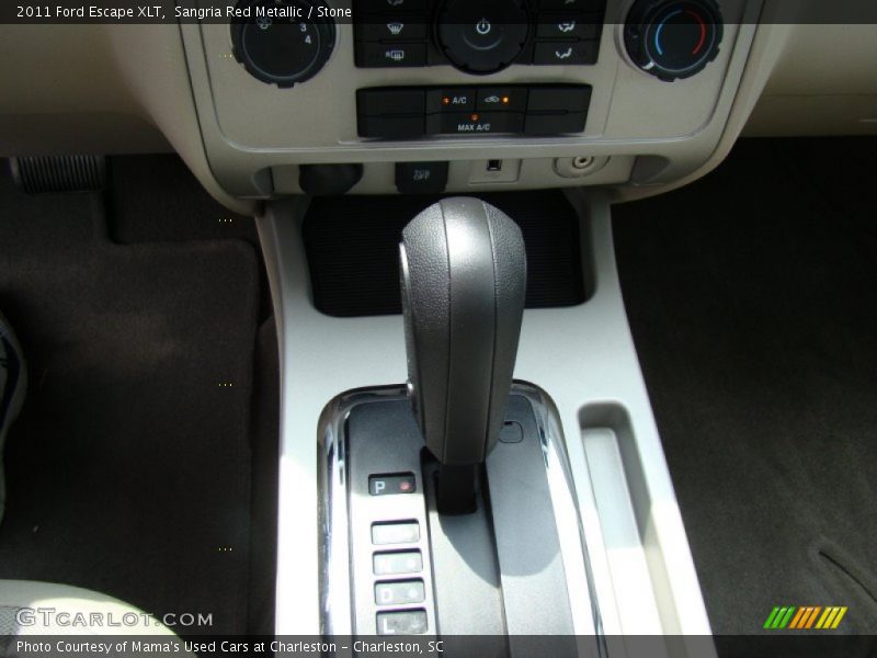 Sangria Red Metallic / Stone 2011 Ford Escape XLT