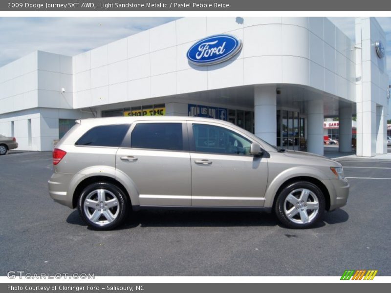 Light Sandstone Metallic / Pastel Pebble Beige 2009 Dodge Journey SXT AWD
