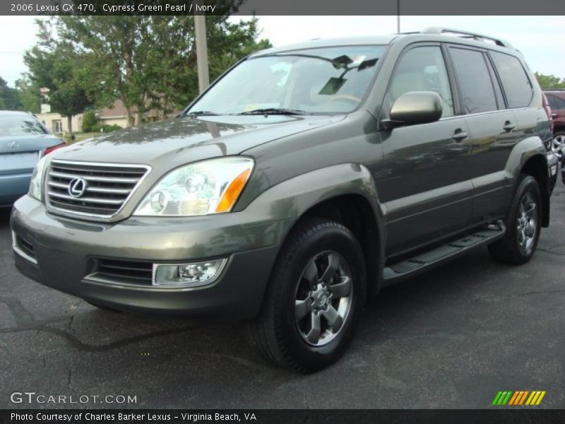Cypress Green Pearl / Ivory 2006 Lexus GX 470