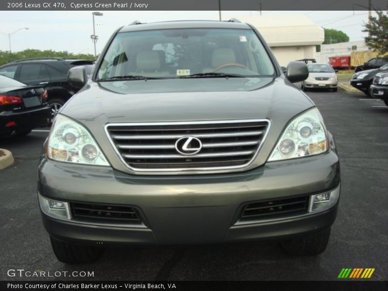 Cypress Green Pearl / Ivory 2006 Lexus GX 470