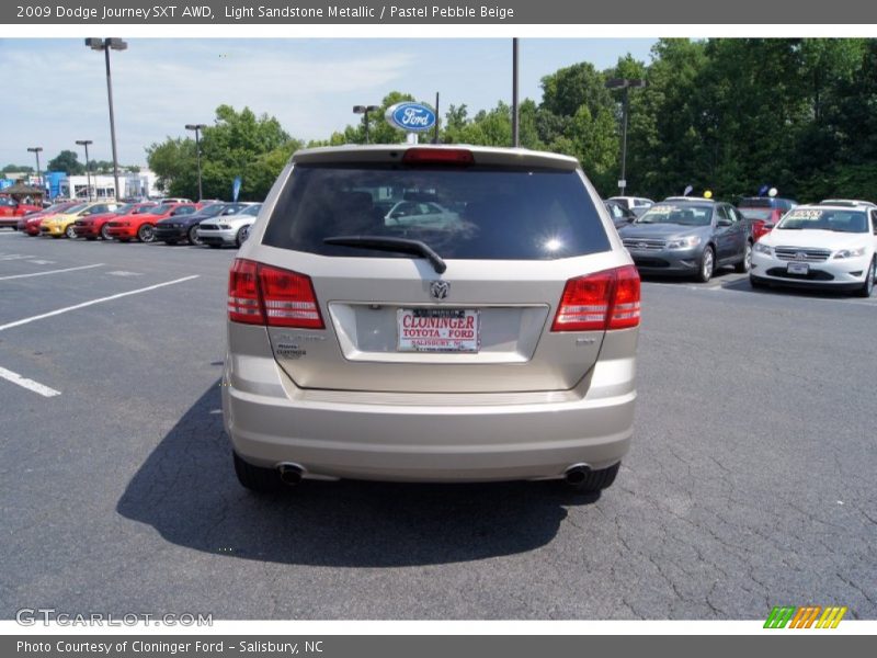 Light Sandstone Metallic / Pastel Pebble Beige 2009 Dodge Journey SXT AWD