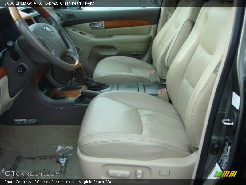 Cypress Green Pearl / Ivory 2006 Lexus GX 470