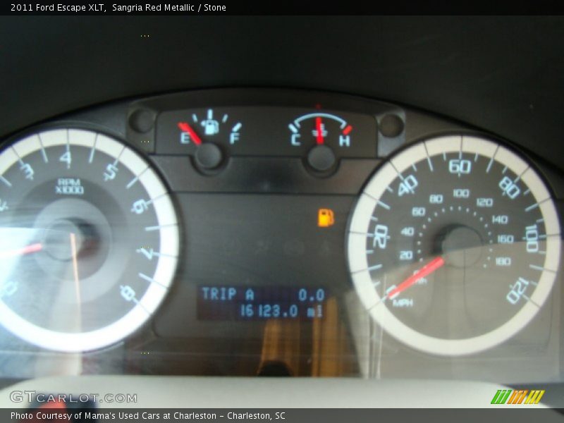 Sangria Red Metallic / Stone 2011 Ford Escape XLT