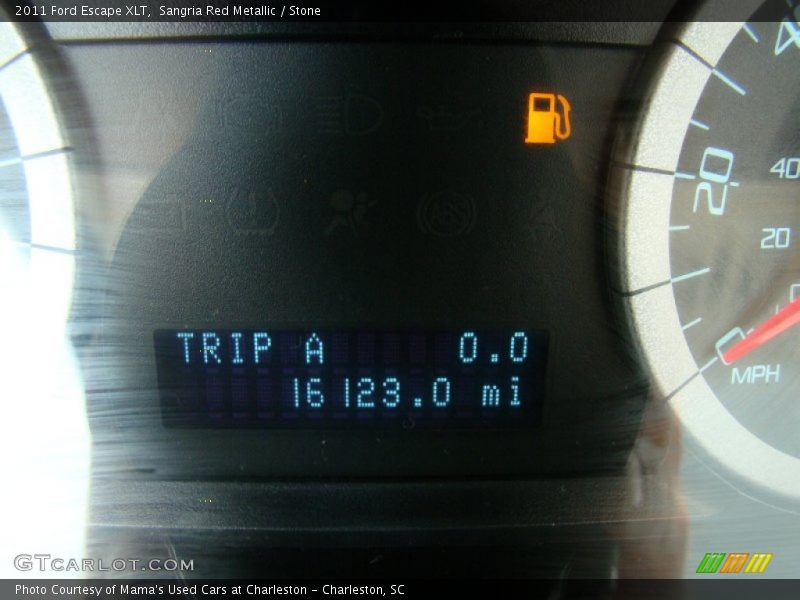 Sangria Red Metallic / Stone 2011 Ford Escape XLT